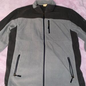 RedHead Two-Tone Gray and Black Fleece Jacket